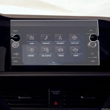 8 colių Automobilių GPS Navigacijos Apsauginė Plėvelė Volkswagen Tiguan 2021 2022 LCD centro ekrane Grūdintas stiklas, apsauginė plėvelė