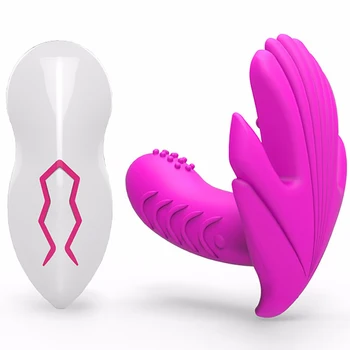 2017 USB Įkrovimo Nuotolinio Drugelis Vibratorius Moterų Masturbacija Nešiojami Kelnaitės Vibratorius Suaugusiųjų Erotinis Sekso Produktai Moterims O3