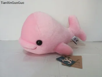 naujas atvykimo didelis 30cm pink cartoon delfinų pliušinis žaislas didelis galvos dophin minkštos lėlės mesti pagalvę Kalėdų dovana s2130