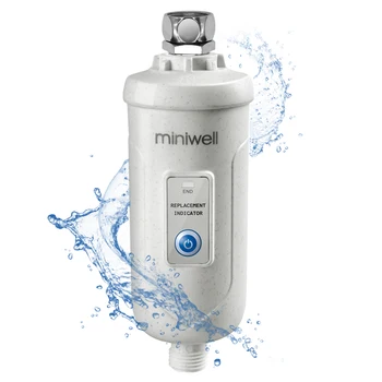Miniwell Dušo Vandens Filtro Sistema-Didelės Išėjimo galios Valytuvas Pašalinti Chloro - aktyvuotos Anglies Sveikai Odai