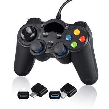 USB Laidinė Gamepad Android/PC/Set-Top Box /PS3 Žaidimų Konsolės, Priedai Universali Sąsaja