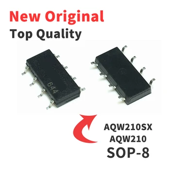 5VNT AQW210S AQW210SX AQW210 SMD SOP8 Optocoupler Solid State Relay Optocoupler Chip IC visiškai Naujas Originalus