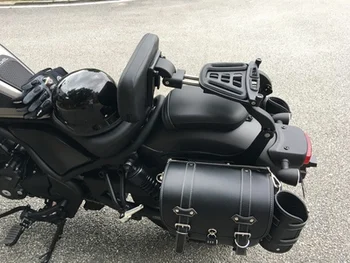 Honda Rebel CMX300 CMX500 2017-2021 Motociklo Bailys, Baras, Atlošas Su Bagažo lentyna Nuotrauka 2