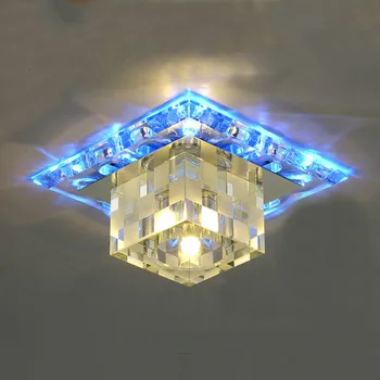Akrilo kristalų LED plafono šviesa,taikomas koridorius,koridorius,pašiūrės, pilka ir kambarių