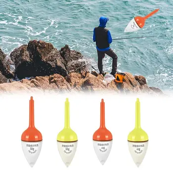 Naujas LED Šviesos Elektroninių Plūduro Strike Plūdės Bobbers Indikatorius Uolų Žvejybos Masalas Plaukti Light Stick Plūdės