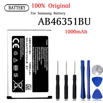 AB463446BA AB463446BC BATERIJA Samsung S139 M628 X520 F258 C3011 X208 E1200 Originalus Pajėgumus, Telefono Baterijų Bateria