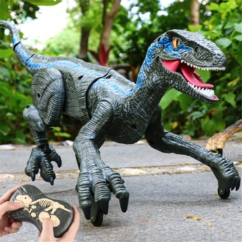 2.4 G Modeliavimas Gyvūnų Nuotolinio Valdymo Žaislas Pėsčiomis Pažangiųjų Elektros Realus Dinozaurų Modelis Žaislas su Šviesos Ir Garso Efektu