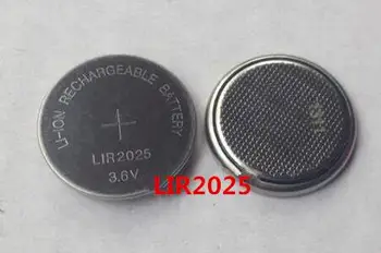 NAUJOS baterijos LIR2025 3.6 V Įkrovimo ličio baterija 2025 Li-ion baterijos 10vnt/daug