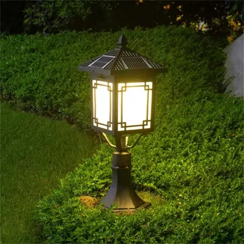 OUTELA Klasikinės Lauko Vejos Lempos Šviesos diodų (LED) Vandeniui Elektros Home Villa Kelias Sodo Puošmena Nuotrauka 2