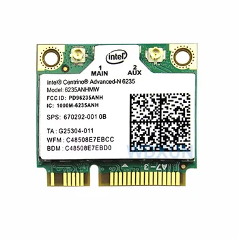 WIFI, Intel Centrino Advanced-N 623dual-band 300 mbps bevielio ryšio 