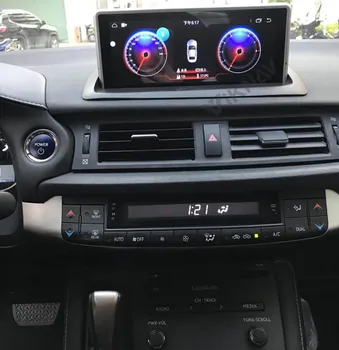 už Lexus CT200h 2011-2018 Automobilio Radijo Ekranas Android Multimedijos Grotuvas GPS Navigaciją Galvos Vienetas Auto Audio Stereo Ekranas, 2 Din Nuotrauka 2