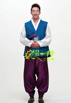 Vyriški Hanbok korėjos Originalus Importuojamų Audinių vyriški Vestuvių Hanbok korėjos Hanbok