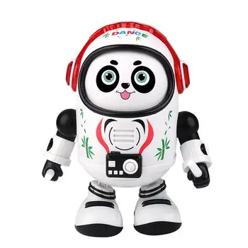 Šokių Vaikų Žaislų Elektros Pėsčiomis Panda Žaislai Kūdikiams Interaktyvus Ankstyvasis Ugdymas Ikimokyklinio Žaislas Su Šviesos Ir Muzikos 6 9