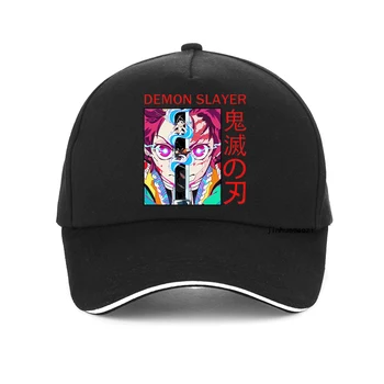 Demon Slayer Anime Beisbolo kepuraitę Juokinga Vyrai moterys Japonų Anime hip-hop skrybėlę Karšto Kimetsu Nr. Yaiba reguliuojamas snapback skrybėlės