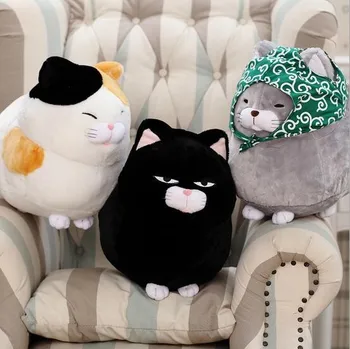 katė pliušas pagalvės, pagalvėlės, įdaryti mesti pagalvės, sofos, nugaros pagalvėlė cartoom gyvūnų plauko pagalvė
