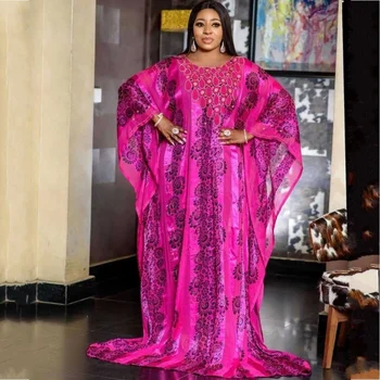 Deimantų Afrikos Suknelės Moterims 2021 Afrikos Musulmonų Drabužiai Ilga Suknelė Aukštos Kokybės Mados Afrikos Maxi Dress Lady