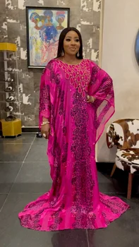 Deimantų Afrikos Suknelės Moterims 2021 Afrikos Musulmonų Drabužiai Ilga Suknelė Aukštos Kokybės Mados Afrikos Maxi Dress Lady Nuotrauka 2