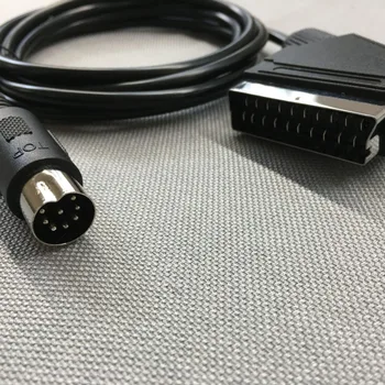 FZQWEG Pakeitimo 1.8 M V-pin, Scart kabelis, Sega Megadrive 1 Pr 1 Master Sistema 1 RGB AV ir Scart Laidu