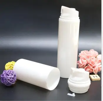 80ML visą balto plastiko beoriu losjonas butelis su baltos spalvos beoriu siurblys ir baltas dangtelis, naudojamas Kosmetikos Pakuotės produktus Nuotrauka 2