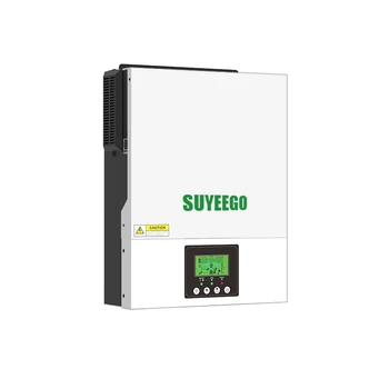 SUYEEGO hibridas inverter 24v 48v 1500w 2400w išjungti tinklo saulės įkraunamą maitinimo pastatytas wifi Nuotrauka 2