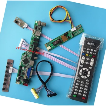 LCD LED GARSO TV HDMI-USB VGA, AV 1CCFL lempos Valdiklio tvarkyklę Valdybos TX39D30VC1GAA 1280*800 rodyti kortelę