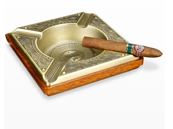 Cigarų peleninę Nerūdijančio plieno metalų lydinio, madingi nešiojamieji kambarį peleninė Nuotrauka 2