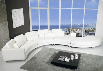 šiuolaikinio stiliaus kambarį natūralios odos sofa a1305