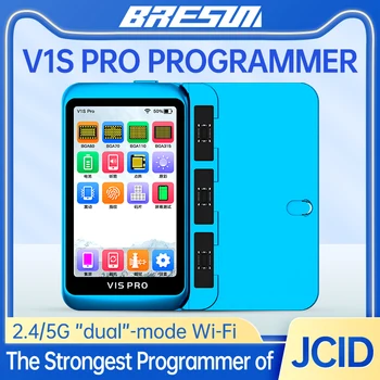 JCID V1S PRO Programuotojas su BGA315 BGA110 BGA70 Lizdas, skirtas iPhone 6-14 Nand Flash Skaityti Rašymas &Format/Ekrano Tiesa Tonas Remontas
