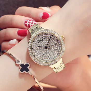 Moteriški Laikrodžiai Prekės Prabangių Deimantų, Aukso Žiūrėti Ponios Kvarcinis Laikrodis Moteris Laikrodis Relogio Feminino Relojes Mujer Hodinky Mergaitės