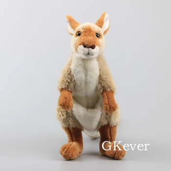 35cm Mielas Tikroviška kengūros Pliušinis iškamša Žaislas, Lėlė Pagalvė Minkšta Pagalvėlė Miegui Žaislai Kūdikiams, Vaikams, Gimtadienio Dovana