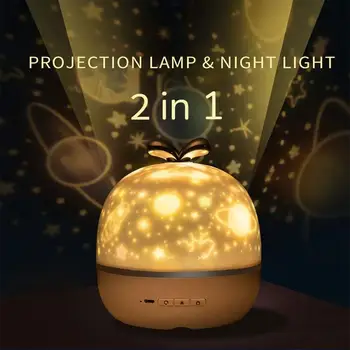Naktį Lempa Projektoriui Visatos Žvaigždėtas Dangus Romantiška Pasukti LED Žibintai, Spalvinga Mirksinti Žvaigždė Vaikų Miegamasis Dekoro Mergaitėms Dovanų