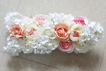 SPR vestuvių arch eilės runner gėlių kelių sukelti dirbtinės gėlės sienos arrangemen10pcs/daug vestuvių fonas apdaila Nuotrauka 2