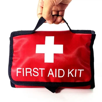 Mokyklos, vairavimo mokykla lankstymo pirmosios pagalbos krepšys lauko mokymo maišelį kelionės medicina maišą automobilio gelbėjimo krepšys Nuotrauka 2