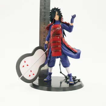 Veiksmų Uchiha Madara Paveikslas Modelis, Žaislai Anime Naruto : Shippuuden Uchiha Madara Kolekcionuojamų PVC Lėlės Dovana Žaislai Vaikams Ekranas