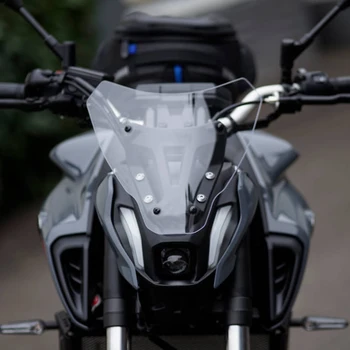 Už Yamaha MT-07 MT07 2021 - NAUJOS Motociklų Dalys priekinio, galinio Stiklo Priekinio stiklo Vėjo Skydas Reflektoriai Nuotrauka 2