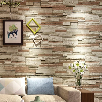 beibehang 3D akmens, Plytų Modelis sienos dokumentų namų dekoro Vandeniui Sienos Tapetai roll vinilo grindų tapetai kambarį