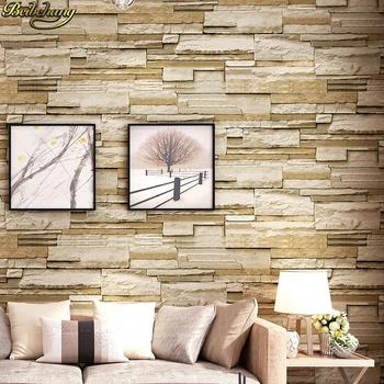 beibehang 3D akmens, Plytų Modelis sienos dokumentų namų dekoro Vandeniui Sienos Tapetai roll vinilo grindų tapetai kambarį Nuotrauka 2