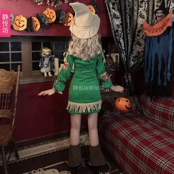 Helovinas Šokių Scenos Drama Šalis Fancy Dress The Wizard of Oz 