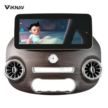 12.3 colių android Automobilio Radijo Mercedes Benz Vito 2016-2020 Galvos Vienetas Stereo Imtuvas, DVD Multimedijos Grotuvas, 2Din magnetofonas Nuotrauka 2
