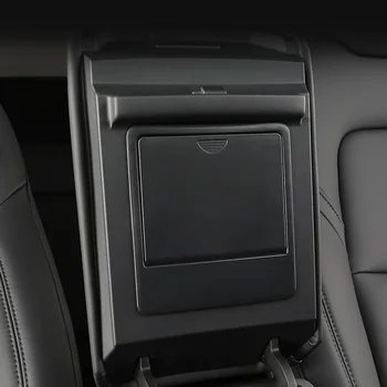 Porankiu Paslėptas Saugojimo Dėžutė Dekoratyvinių Aksesuarų Laikymo Dėžutė Modifikuotų Automobilių Reikmenys Tesla Model 3 Y 2021 2022 Nuotrauka 2