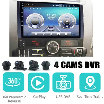 Automobilio Multimedijos Garso Radio Navigation NAVI Grotuvas Built-in CarPlay 360 BirdView Už KIA Mohave Borrego HM