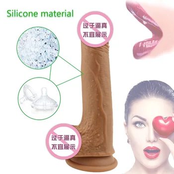 2021Silicone Dildo Sekso Žaislai Moteris Realistiškas Penis su siurbtuko G Spot Vaginos Stimuliatorius Moterų Masturbacija Sekso Produktai