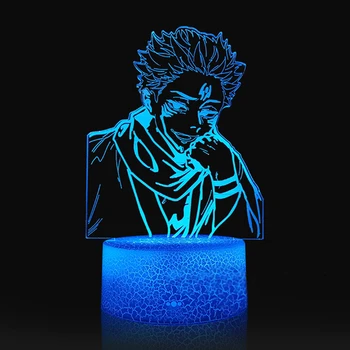 Anime Pav Naktį Žibintai Manga Dekoro Neoninės Šviesos USB Lemputė Led pagrindas Akrilo Rgb Lempos Valentino Dienos Dovana Stovėti Vaikams Dovanos 3D