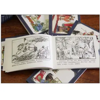 60 Knygų/Pack Klasikinės Senovės Kinų Komiksas Iliustruotas Knyga 