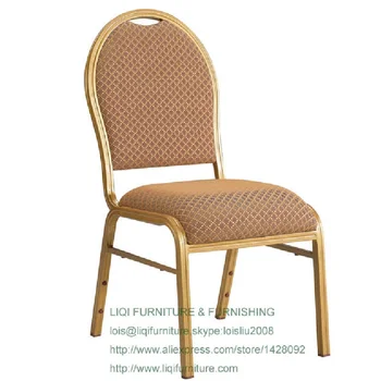 Didmeninė Kokybės Stiprus Krioklys Sėdynė Aliuminio Krovimas Valgomojo Kėdės LQ-L2021