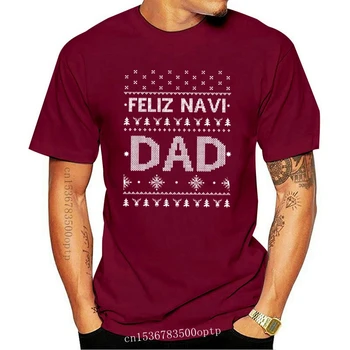 Naujas 2021 Kalėdų Dovana Tėtis Juokinga Bjaurusis Kalėdų Džemperis marškinėliai Dovana Tėvas