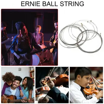 Originalus Ernie Ball Stygos Ernie Ball Stiprus Styginių Elektrinės Gitaros Stygos Havajų Gitara, Bosinė Gitara Styginių Styginis Instrumentas Nuotrauka 2