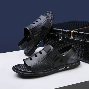 2021 casa sandali vyrų sandal sandalai sandalet sandalen romos paplūdimio vietnamas darbo sandel masculina homme couro sandalle didelis cuir