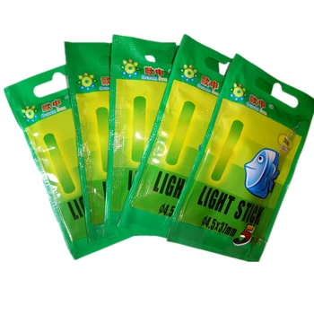 50pcs ar 25pcs 4.5*37mm Naktį Žvejybos Šviesos Plaukti Fluorescencinė Šviesa stick Lazdele Multi-Color LightsDark Glow Stick žvejybos įrankiai
