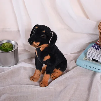 apie ne didesnis kaip 36 cm tupint Rottweiler modeliavimas šuo pliušinis žaislas minkštos lėlės gimtadienio dovana w1000